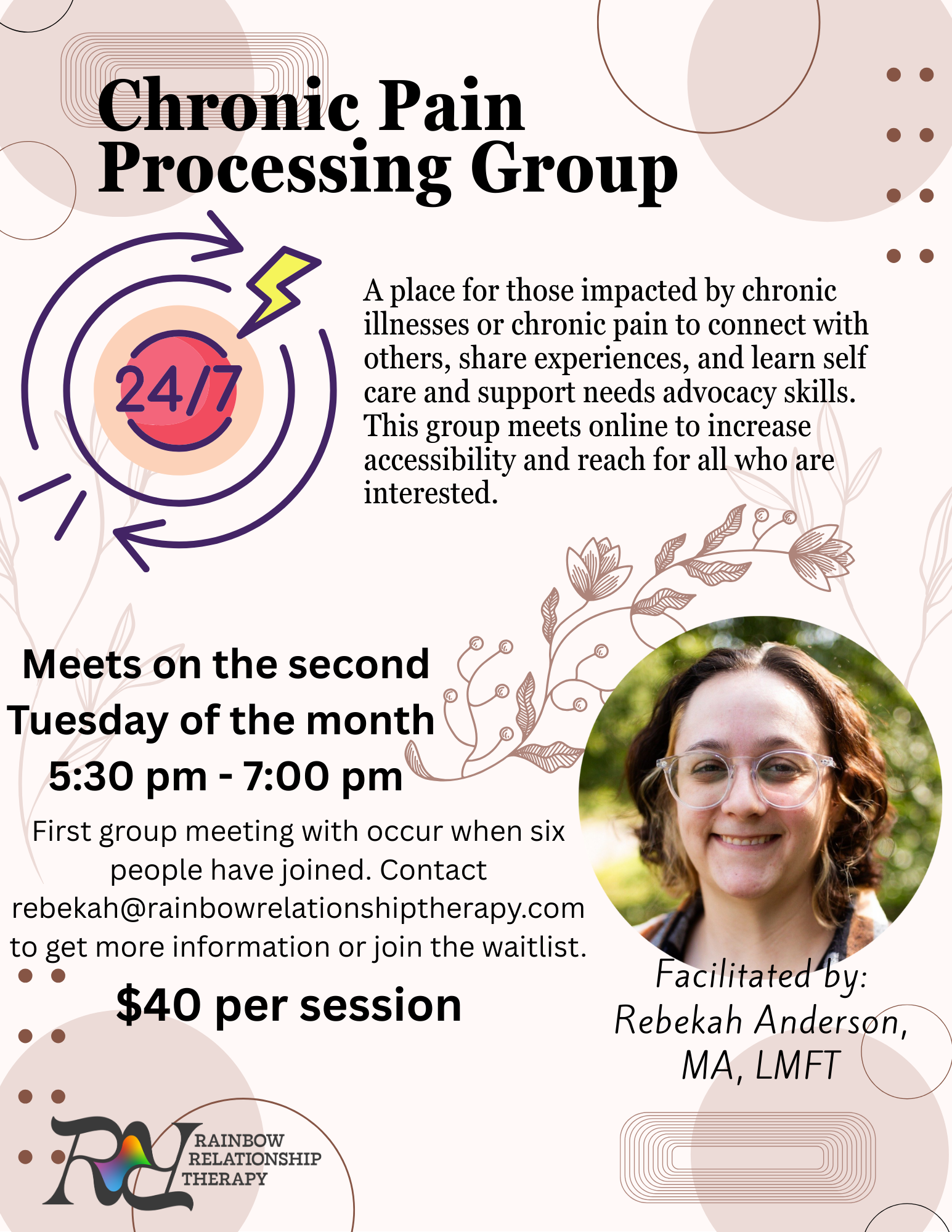 Chronic Pain Flyer